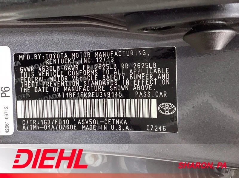 Used 2014 Magnetic Gray Metallic Toyota LE image 9