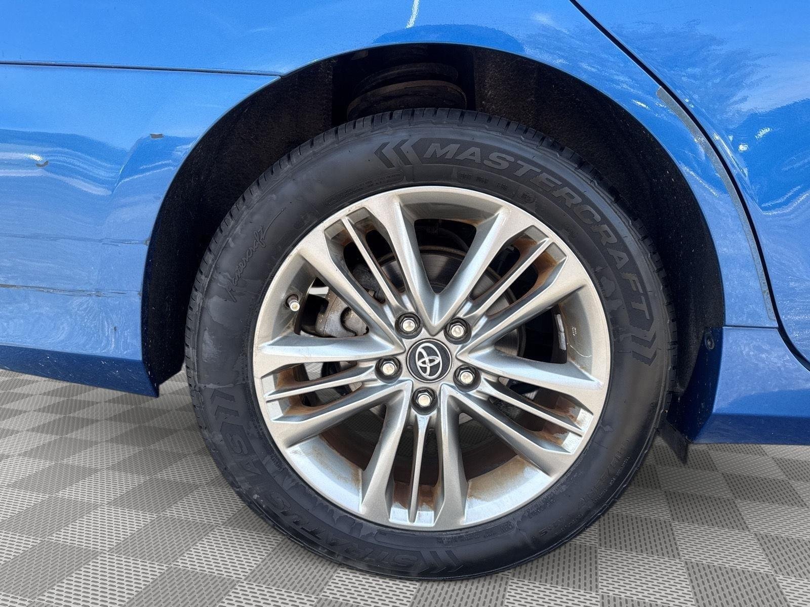 Certified Used 2017 Blue Streak Metallic Toyota SE image 7