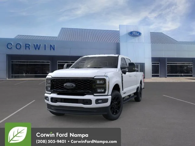 New 2026 Star White Metallic Tri-Coat Ford Lariat image 3