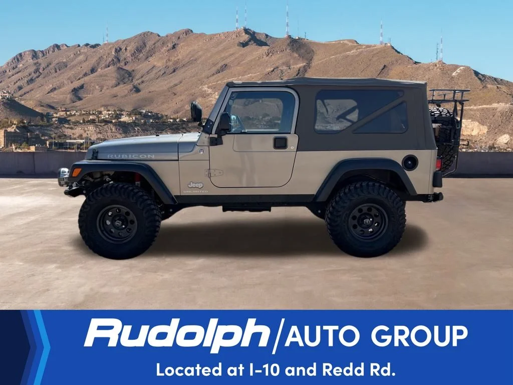 Used 2006 Light Khaki Metallic Jeep Unlimited Rubicon image 2