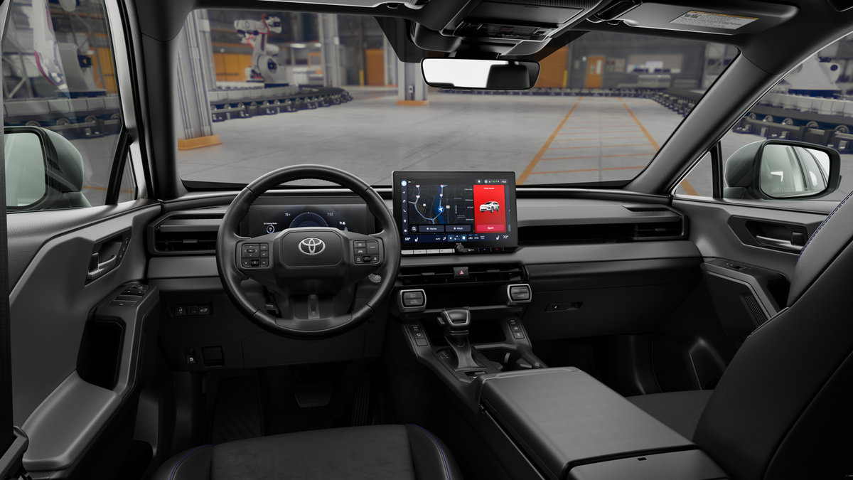 New 2026 Storm Cloud with Midnight Black Metallic roof Toyota XSE image 19