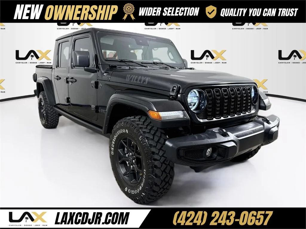 Used 2024 Black Jeep Willys image 1