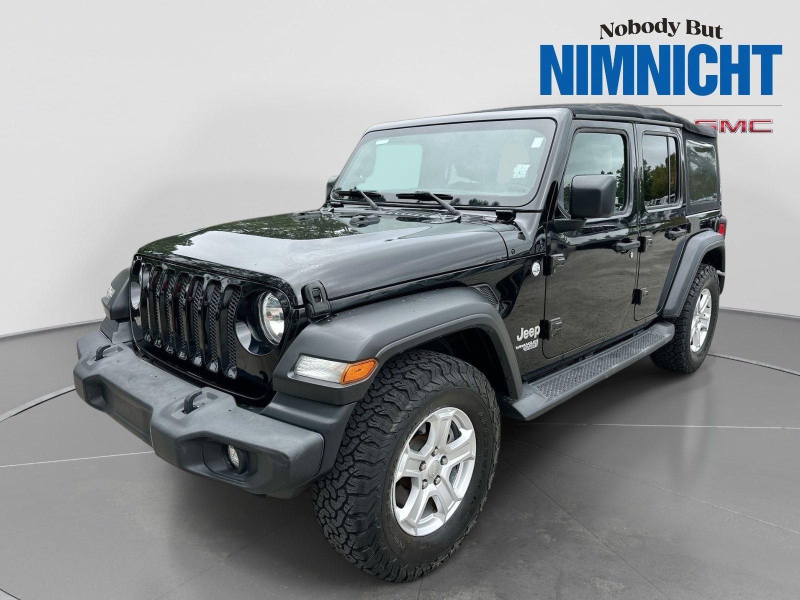 Used 2018 Black Jeep Sport S 4x4 image 1