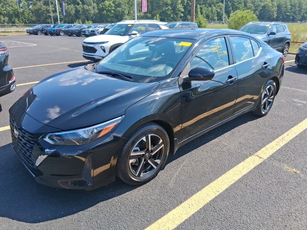 Used 2025 Black Nissan SV image 2