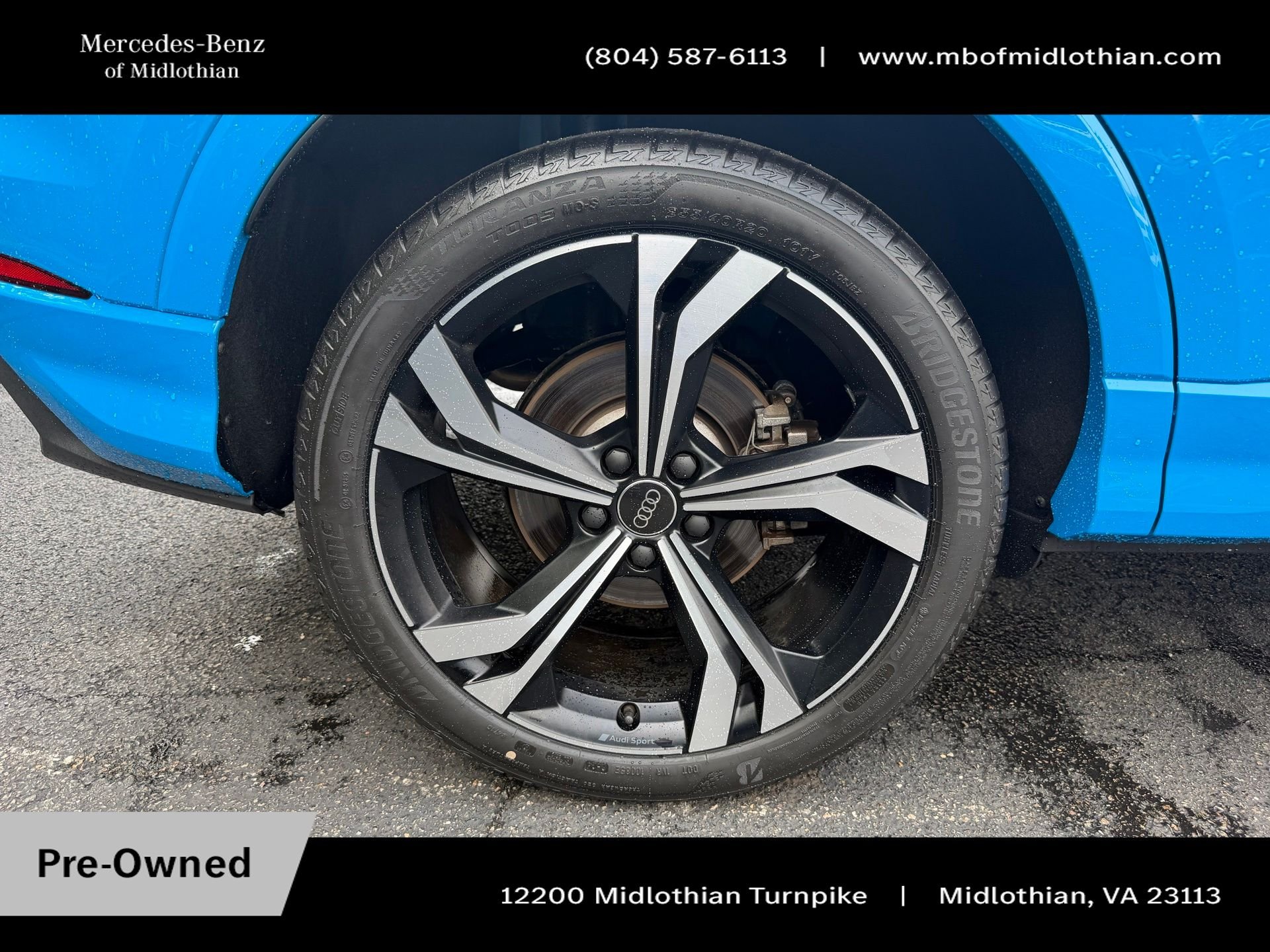 Used 2023 Blue Audi Premium Plus image 34