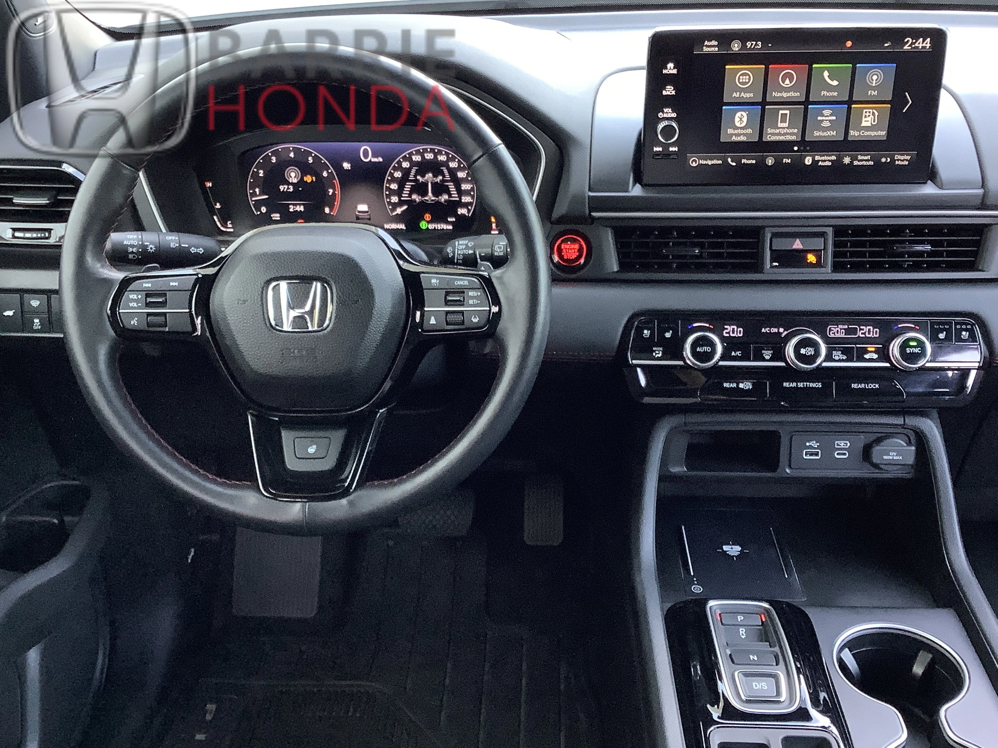 Used 2024 PLATINUM WHITE PEARL Honda Black Edition image 13