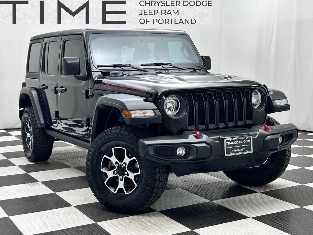 Used 2023 Black Jeep Rubicon image 1