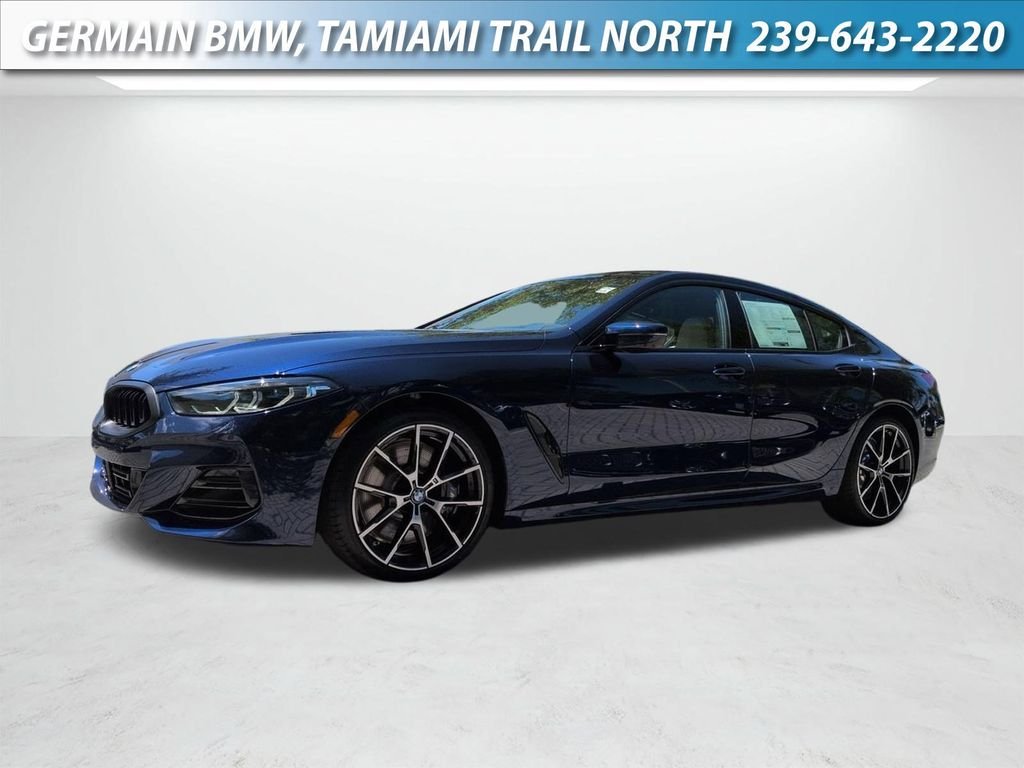 New 2026 Tanzanite Blue II Metallic BMW 840i xDrive Gran Coupe image 1