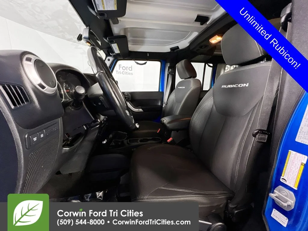 Used 2016 Blue Jeep Unlimited Rubicon image 22