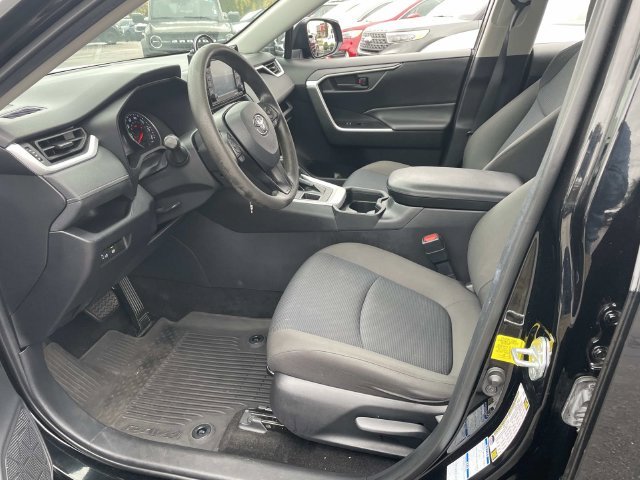 Used 2021 Midnight Black Metallic Toyota LE image 24
