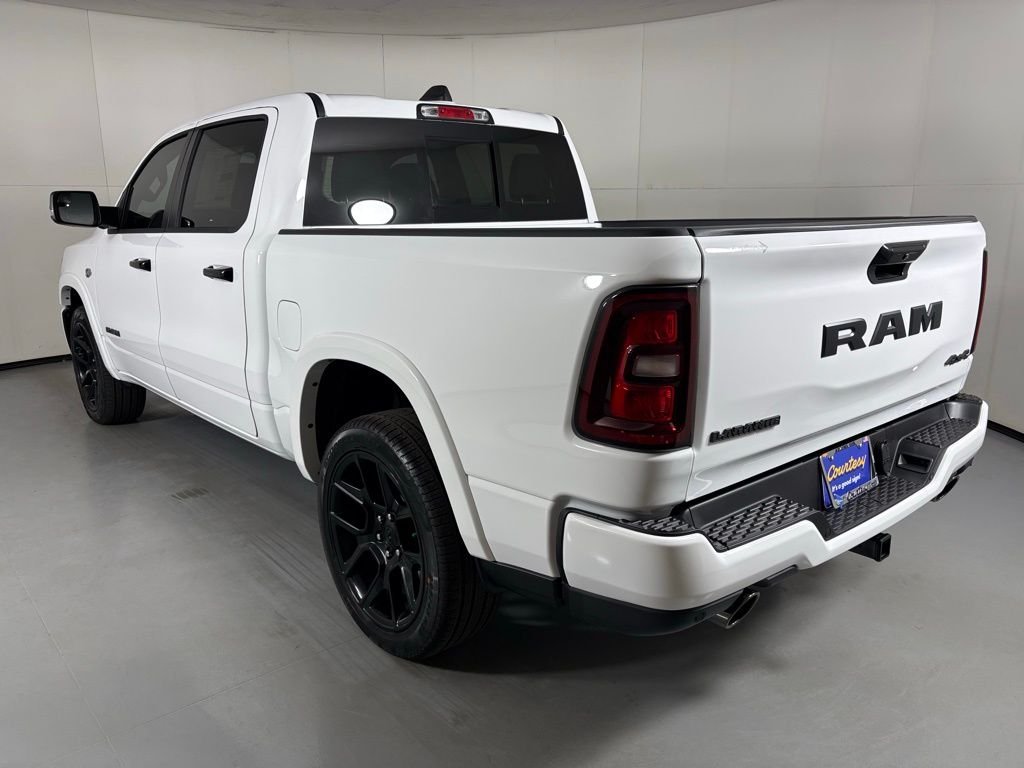 New 2026 Bright White Clear-Coat Exterior Paint RAM Laramie image 6