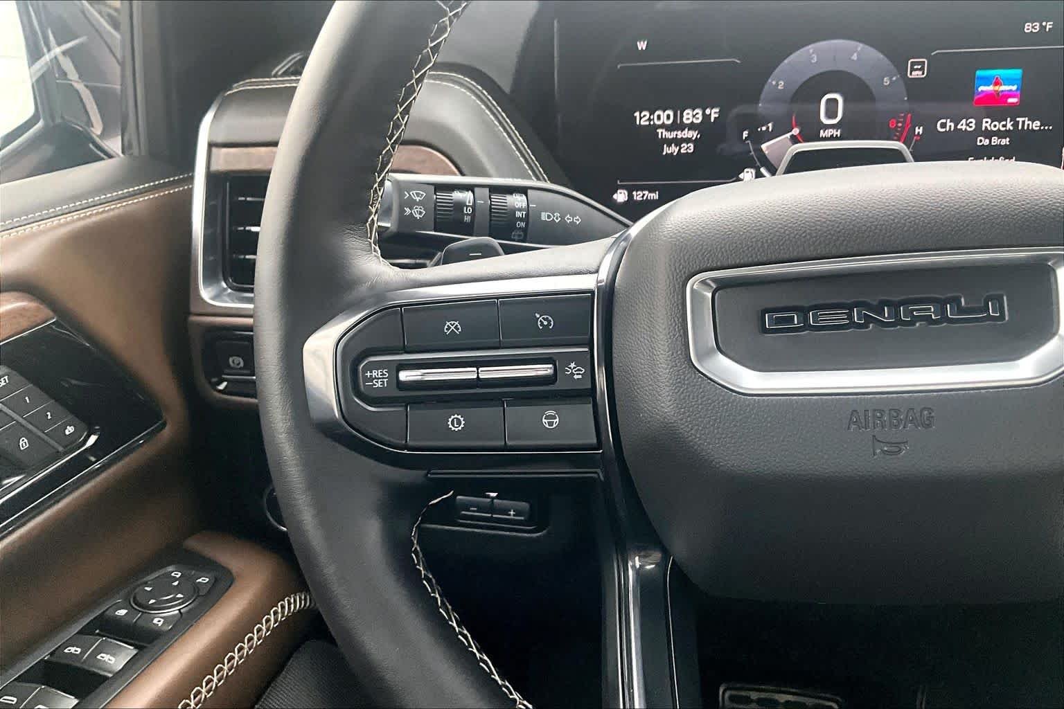 Used 2025 Titanium Rush Metallic GMC Denali Ultimate image 24
