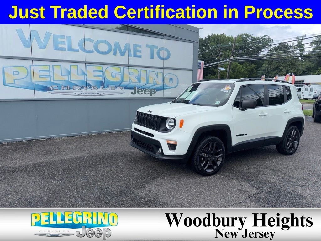 Certified 2021 Jeep Renegade 80TH Edition with VIN ZACNJDBB1MPN32816 for sale in Woodbury Heights, NJ