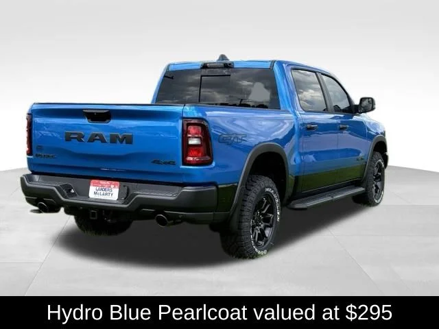 New 2026 Hydro Blue Pearl-Coat Exterior Paint RAM Rebel image 10