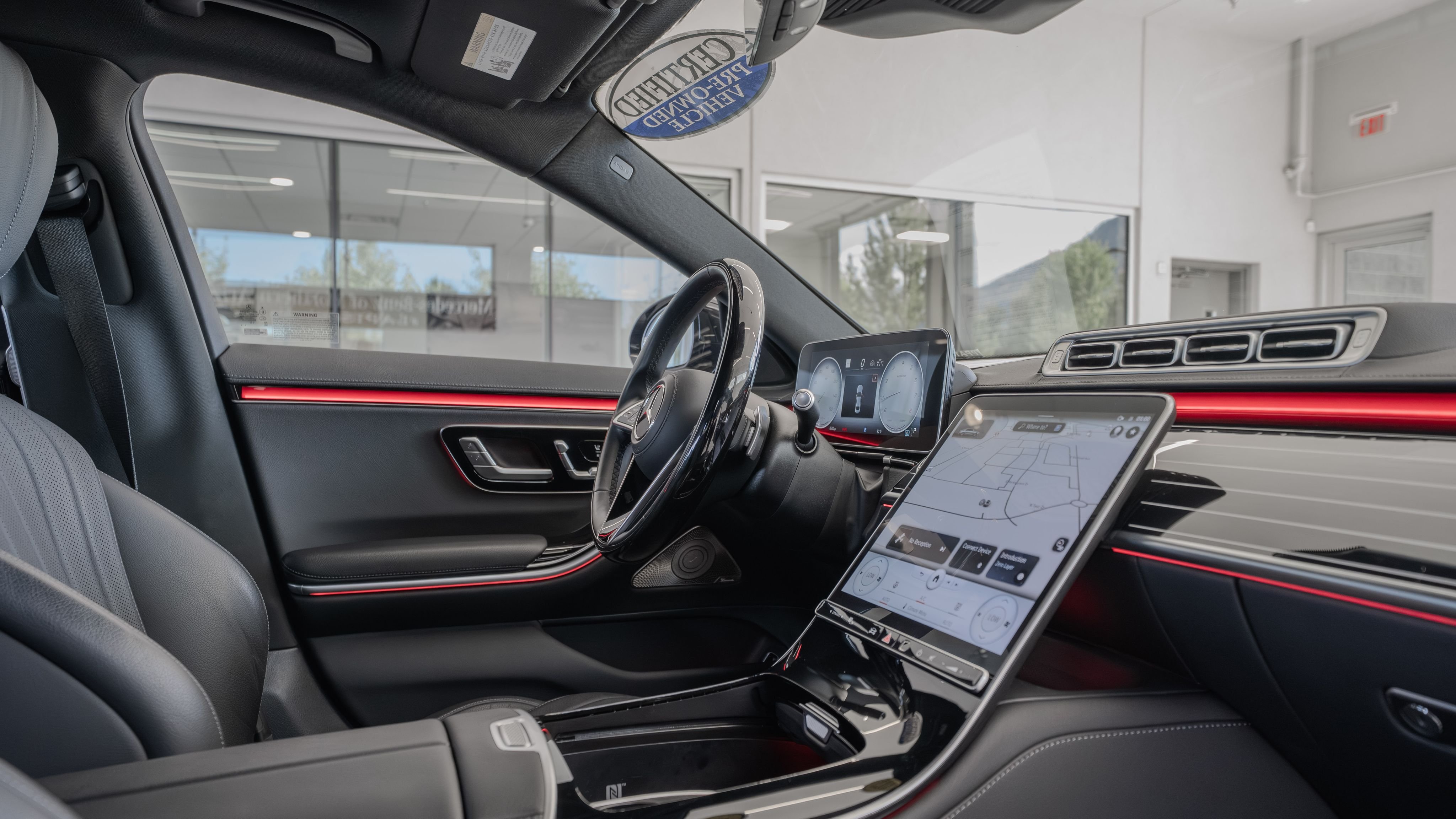 Certified Used 2023 Rubellite Red Metallic Mercedes-Benz S 500 image 18