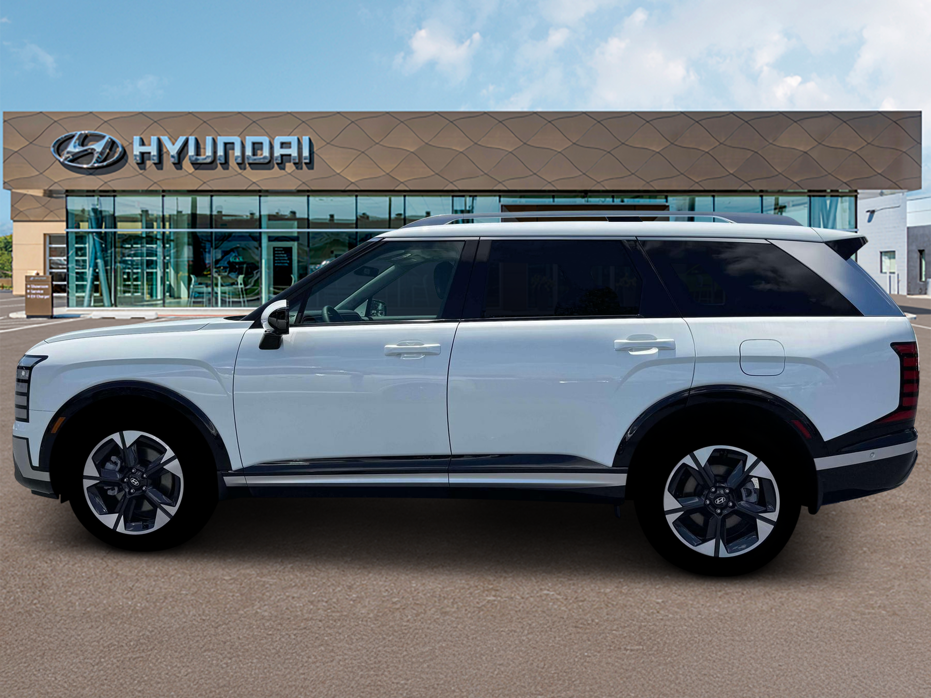 New 2026 Creamy White Pearl Hyundai Limited AWD image 16