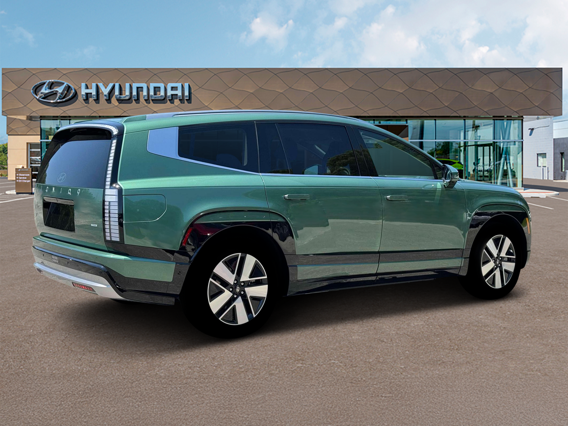 New 2026 Green Hyundai SEL image 8