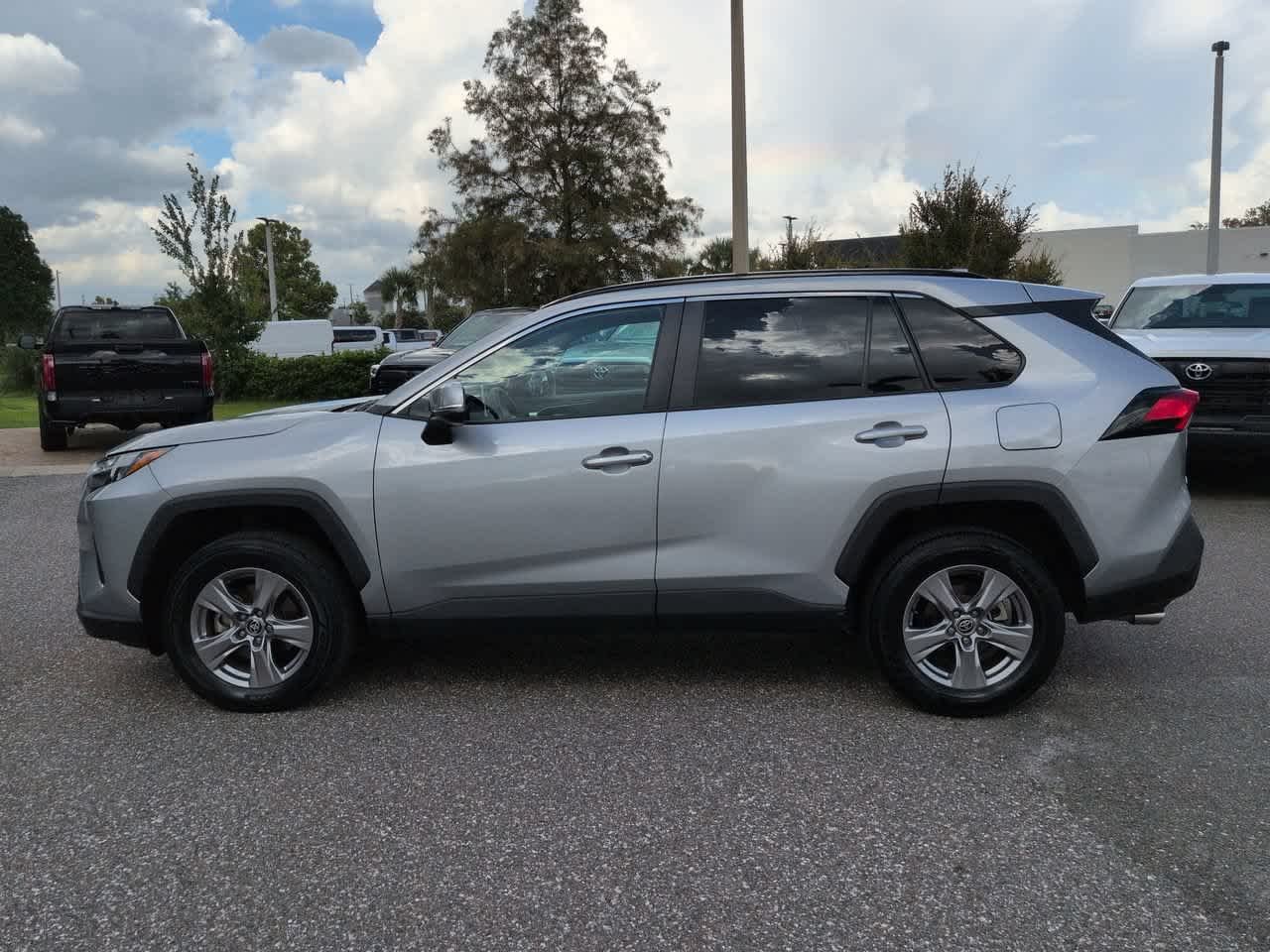 Certified Used 2025 Silver Sky Metallic Toyota XLE image 3