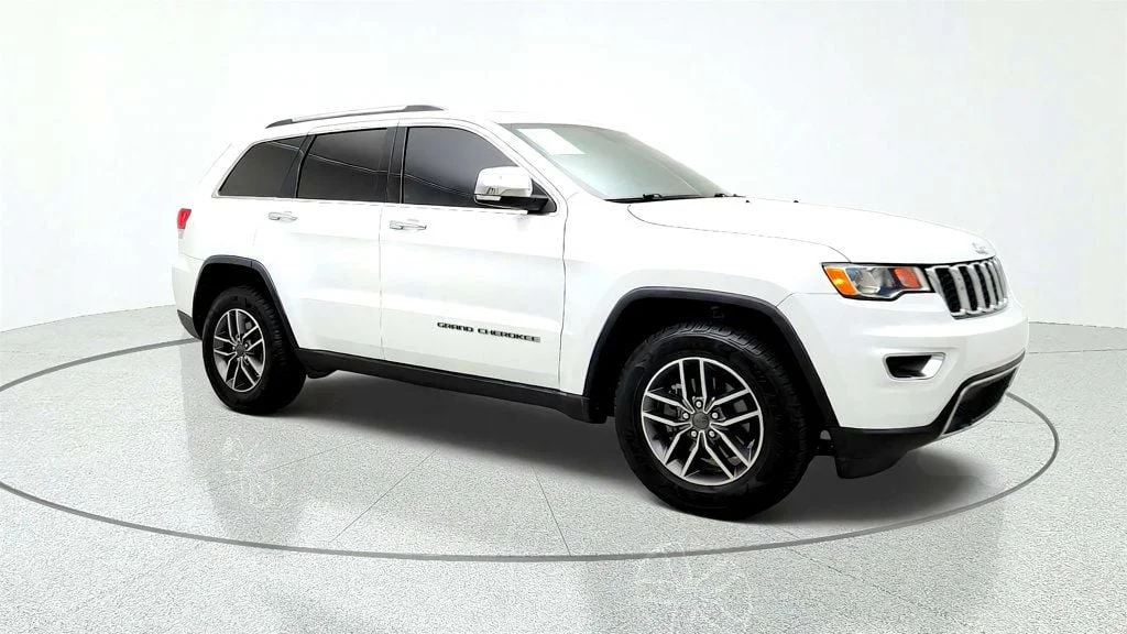 Used 2020 Bright White Clearcoat Jeep Limited 4x4 image 3