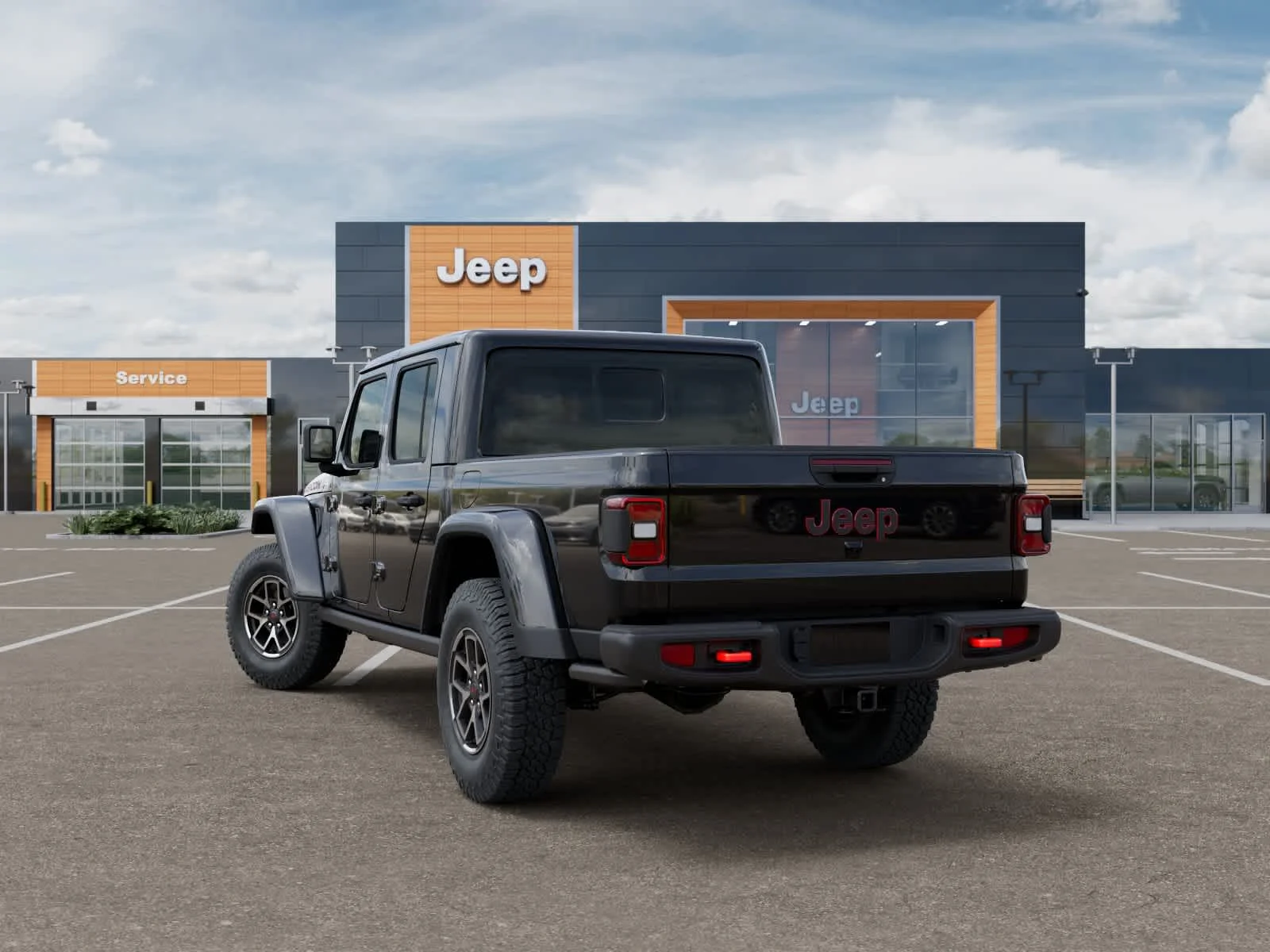 New 2026 Black Clearcoat Jeep Rubicon image 3