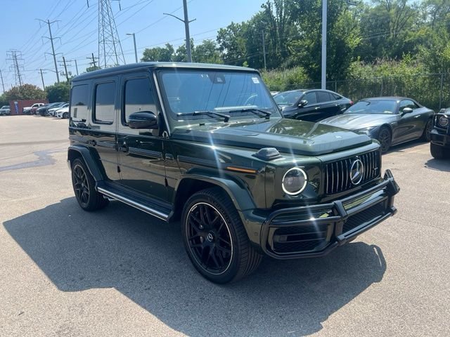 Used 2019 designo Manufaktur Olive Metallic Mercedes-Benz G 63 AMG® image 4