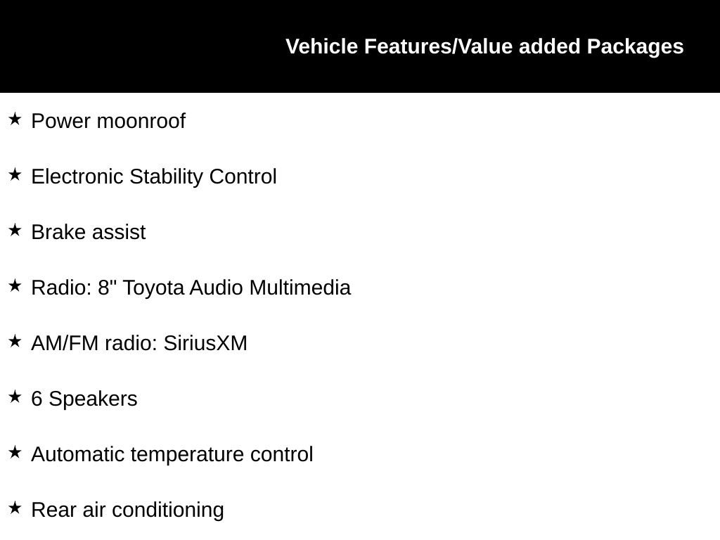 Used 2023 Black Toyota XLE image 7