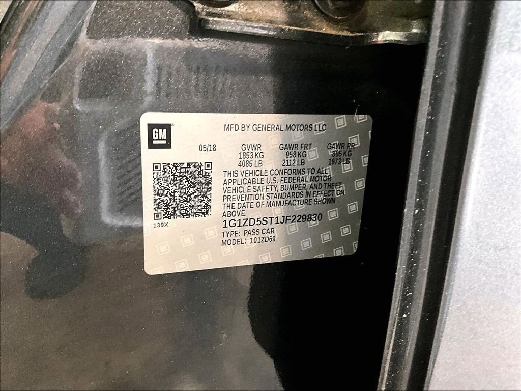Used 2018 Gray Chevrolet LT image 36