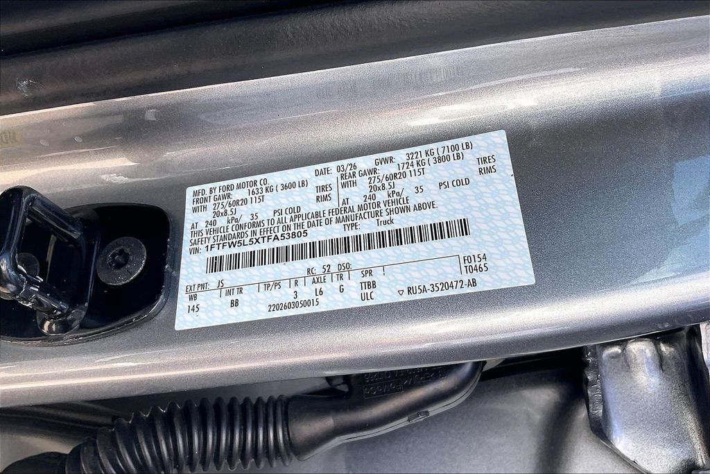 New 2026 Ford F-150 Lariat 4D SuperCrew