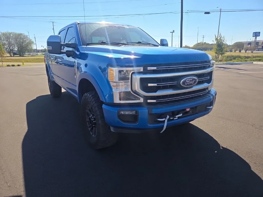 Used 2020 Blue Ford Platinum image 5