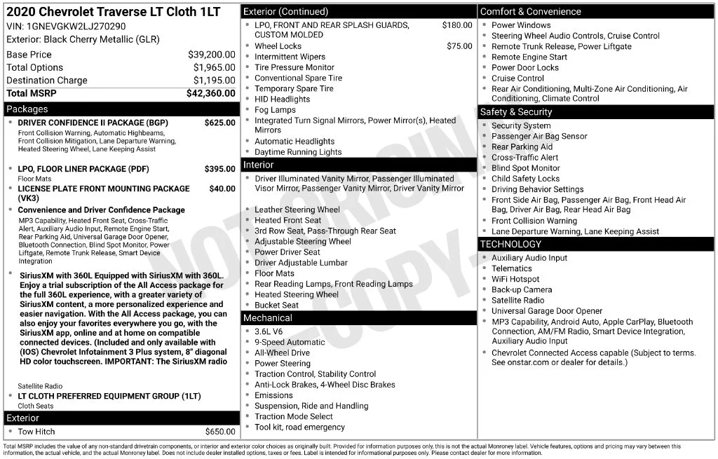 Used 2020 Red Chevrolet LT image 19