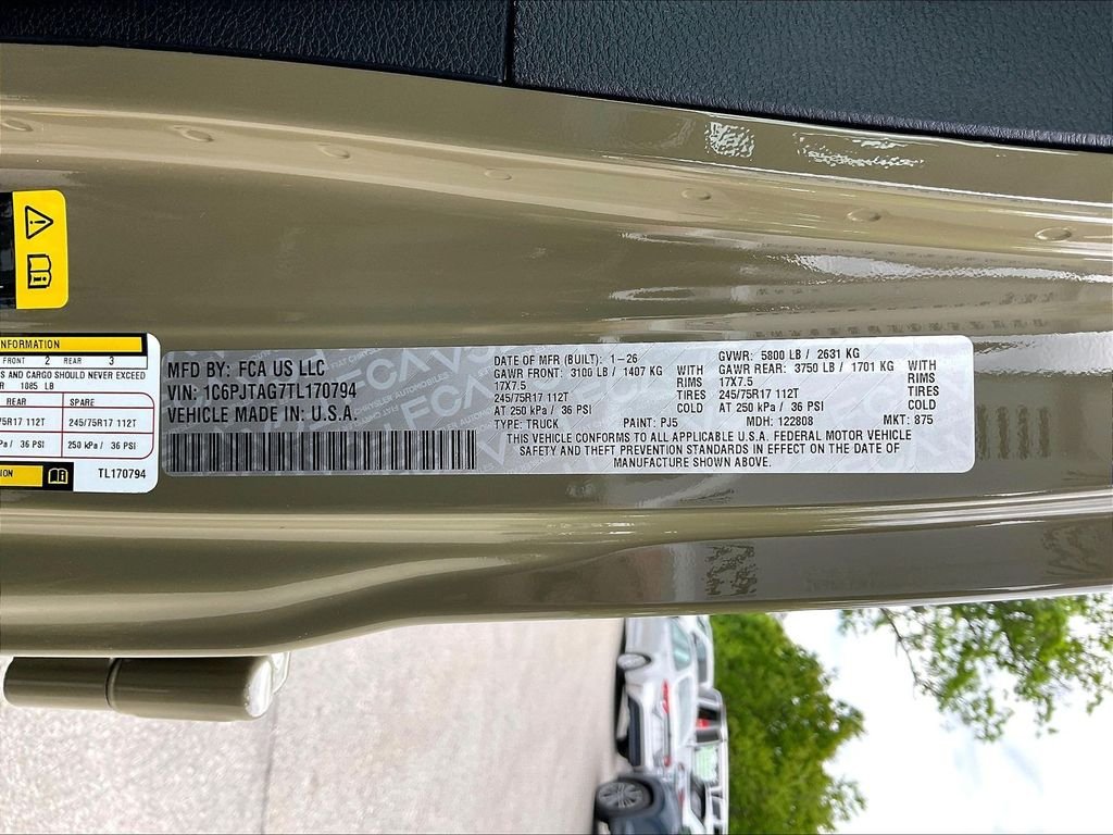 New 2026 41 Jeep Sport S image 16