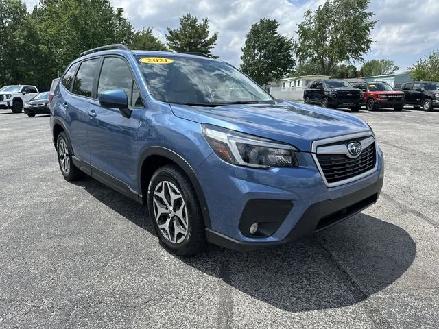 Used 2021 Blue Subaru Premium image 11