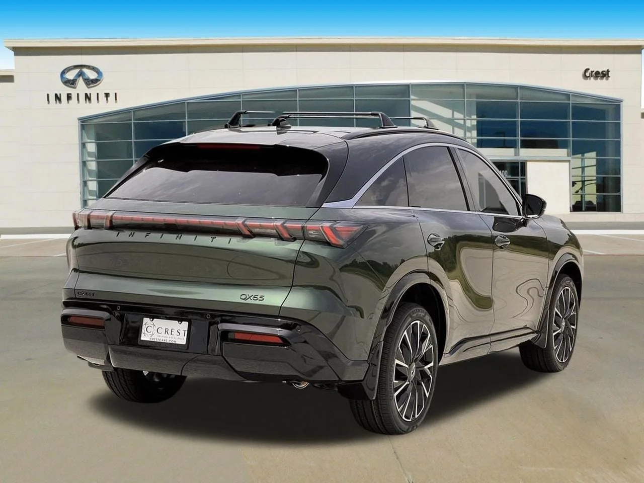 New 2027 DEEP EMERALD INFINITI Autograph AWD image 3
