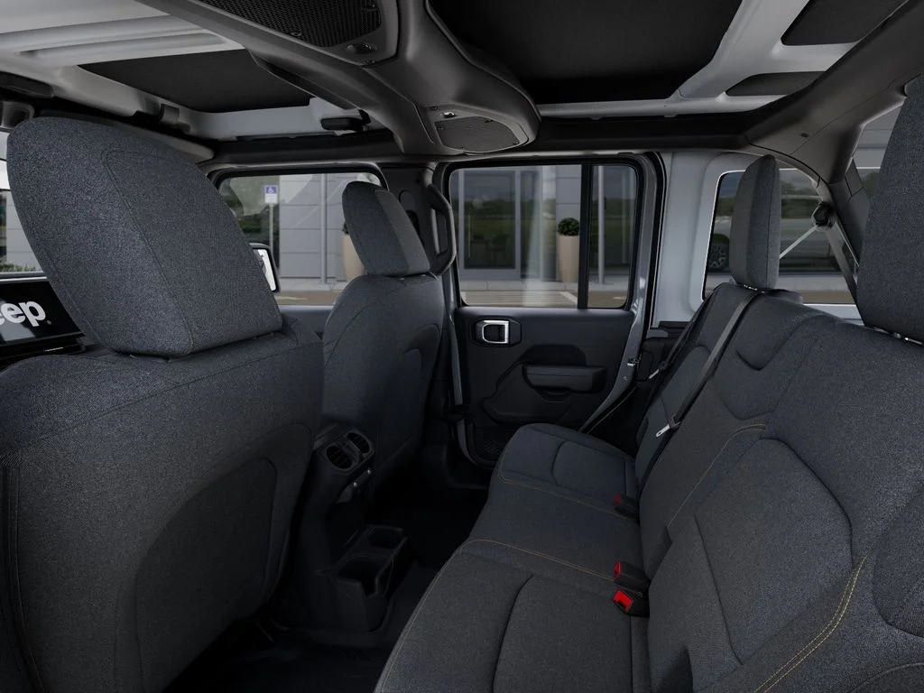 New 2026 Bright White Clear-Coat Exterior Paint Jeep Sport S image 23