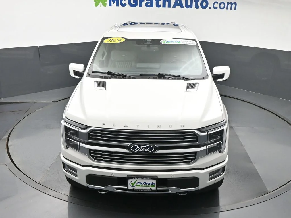 Certified Used 2024 White Ford Platinum image 30