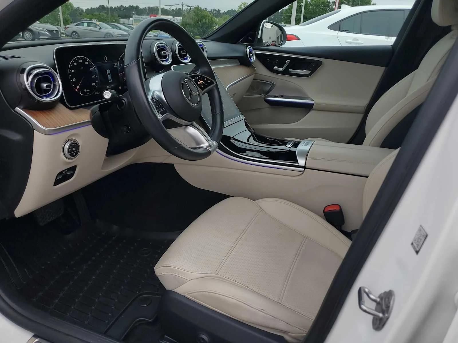 Used 2023 Polar White Mercedes-Benz C 300 image 14