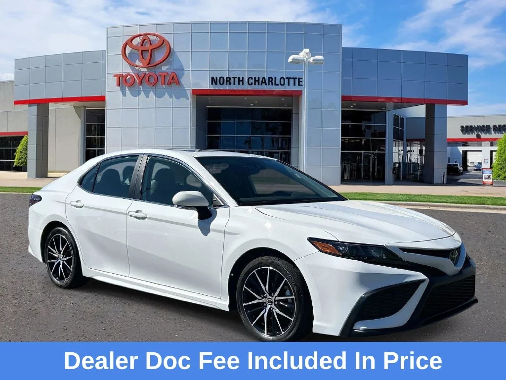 Certified Used 2024 White Toyota SE image 1