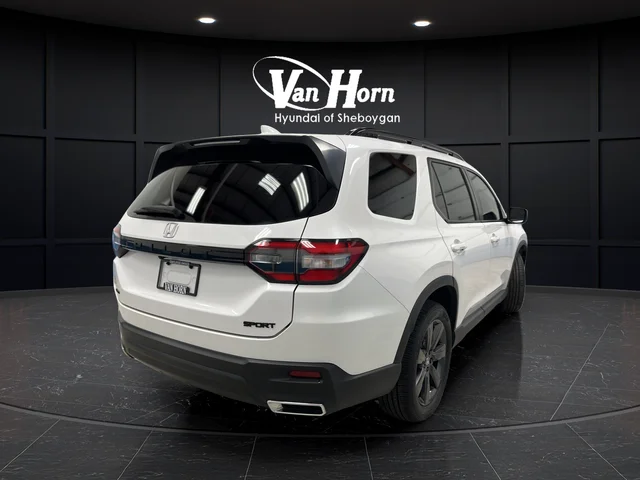 Used 2023 Platinum White Pearl Honda Sport image 7
