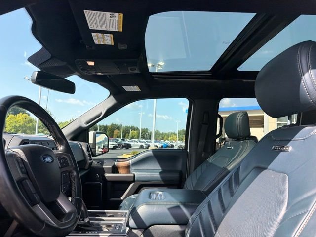 Used 2018 White Platinum Clearcoat Metallic Ford Limited image 18