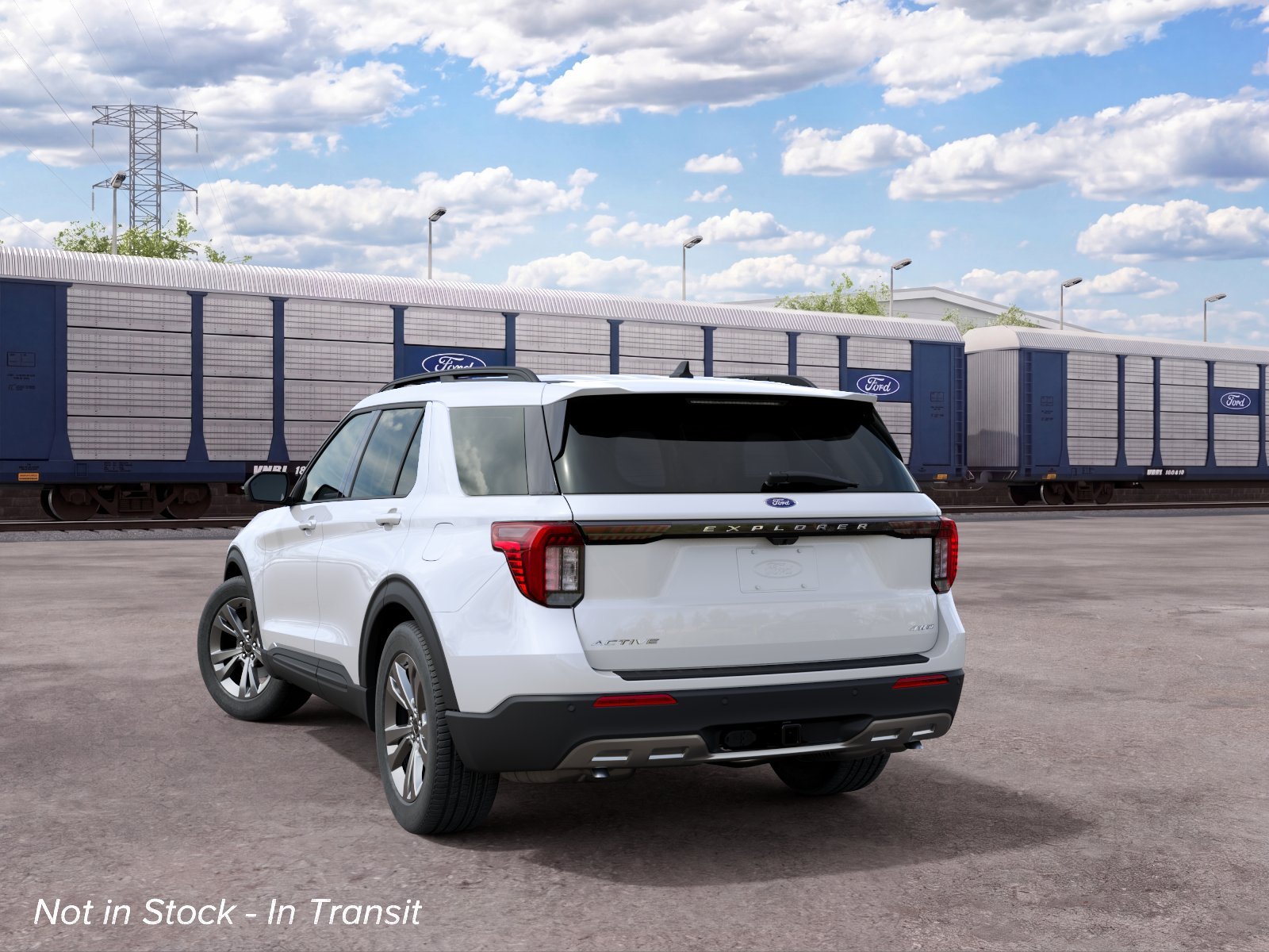 New 2027 Star White Metallic Tri-Coat Ford Active image 4