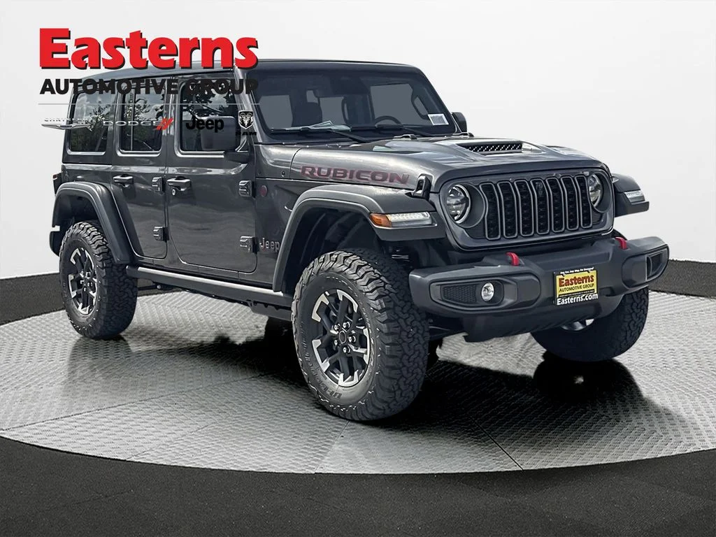 New 2026 Granite Crystal Metallic Clear-Coat Exterior Paint Jeep Rubicon image 3