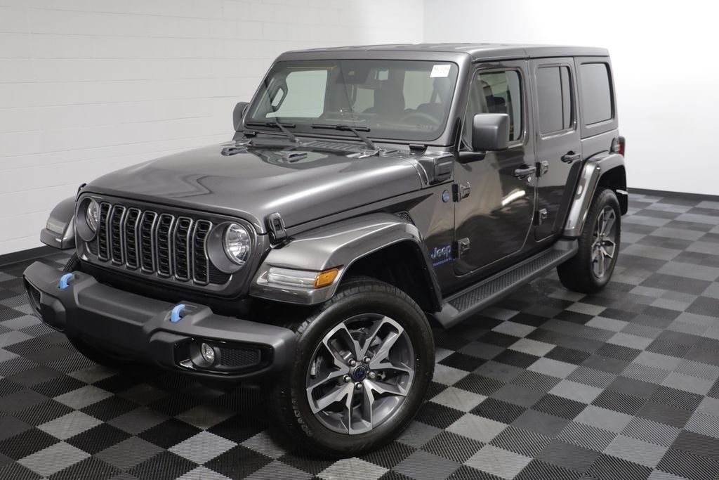 Used 2024 Jeep Wrangler 4xe Sports S 4XE with VIN 1C4RJXN6XRW193648 for sale in Naperville, IL