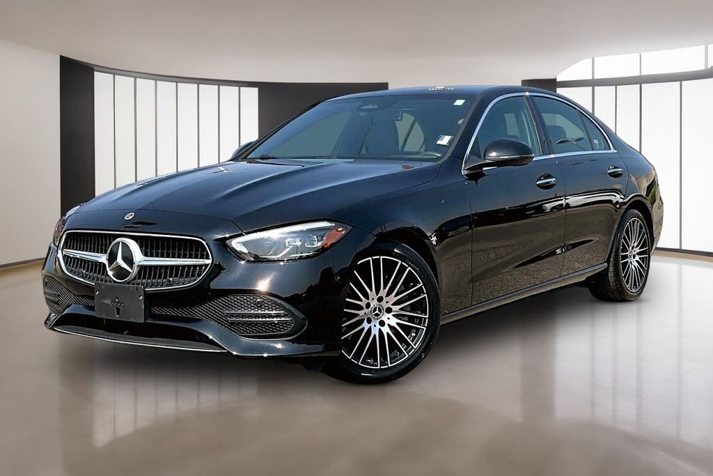 Used 2025 Black Mercedes-Benz C 300 image 1