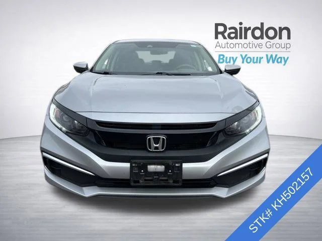 Used 2019 Lunar Silver Metallic Honda LX image 2