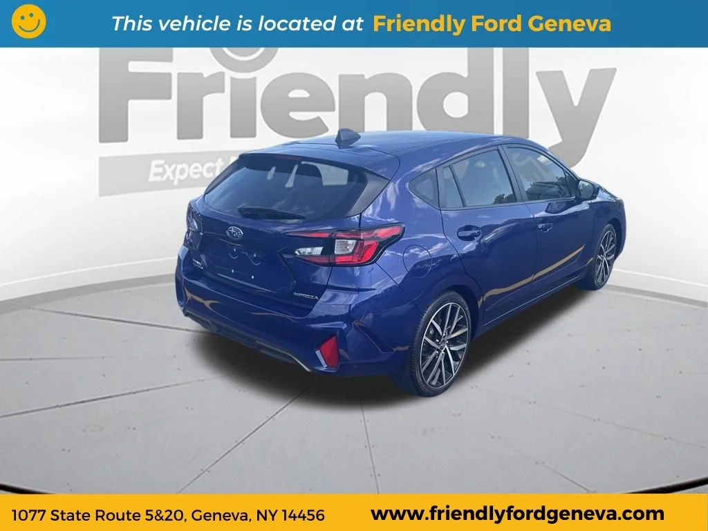 Used 2024 Sapphire Blue Pearl Subaru Sport image 5