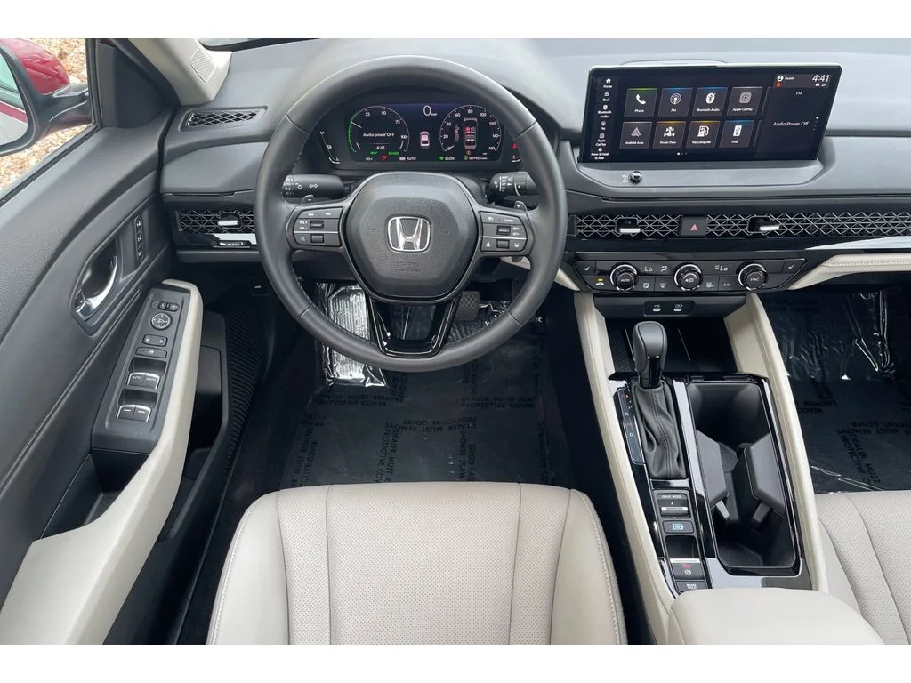 Certified Used 2026 Radiant Red Metallic Honda EX-L Hybrid image 16