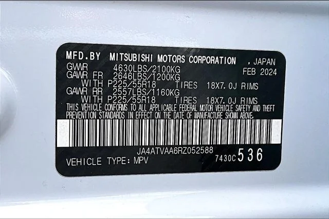 Used 2024 White Mitsubishi Ralliart image 18