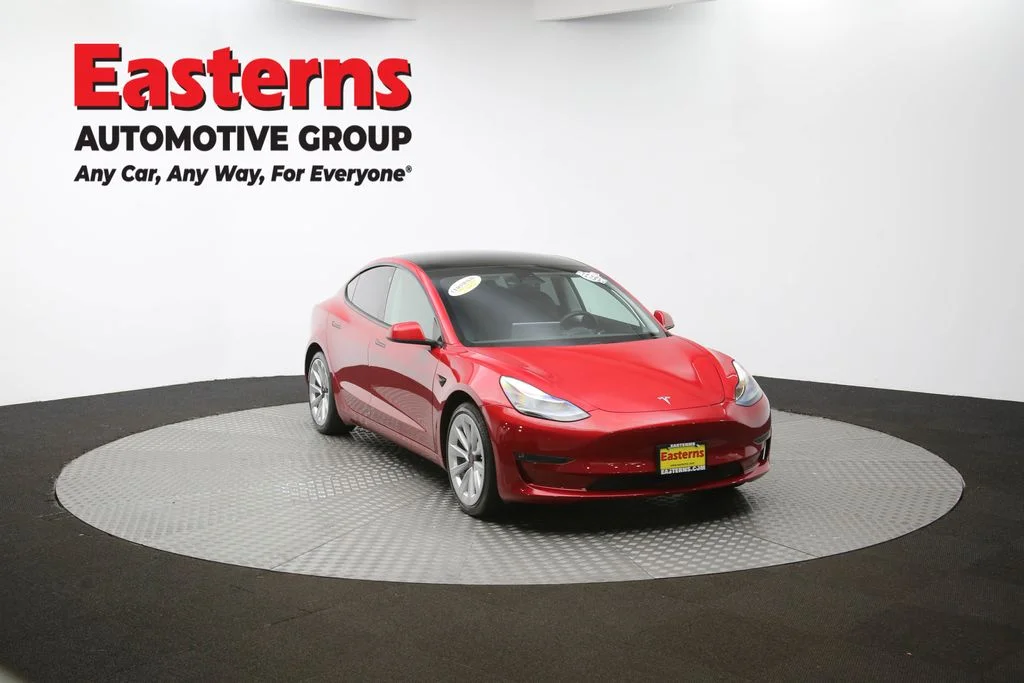 Used 2021 Red Tesla Long Range image 46