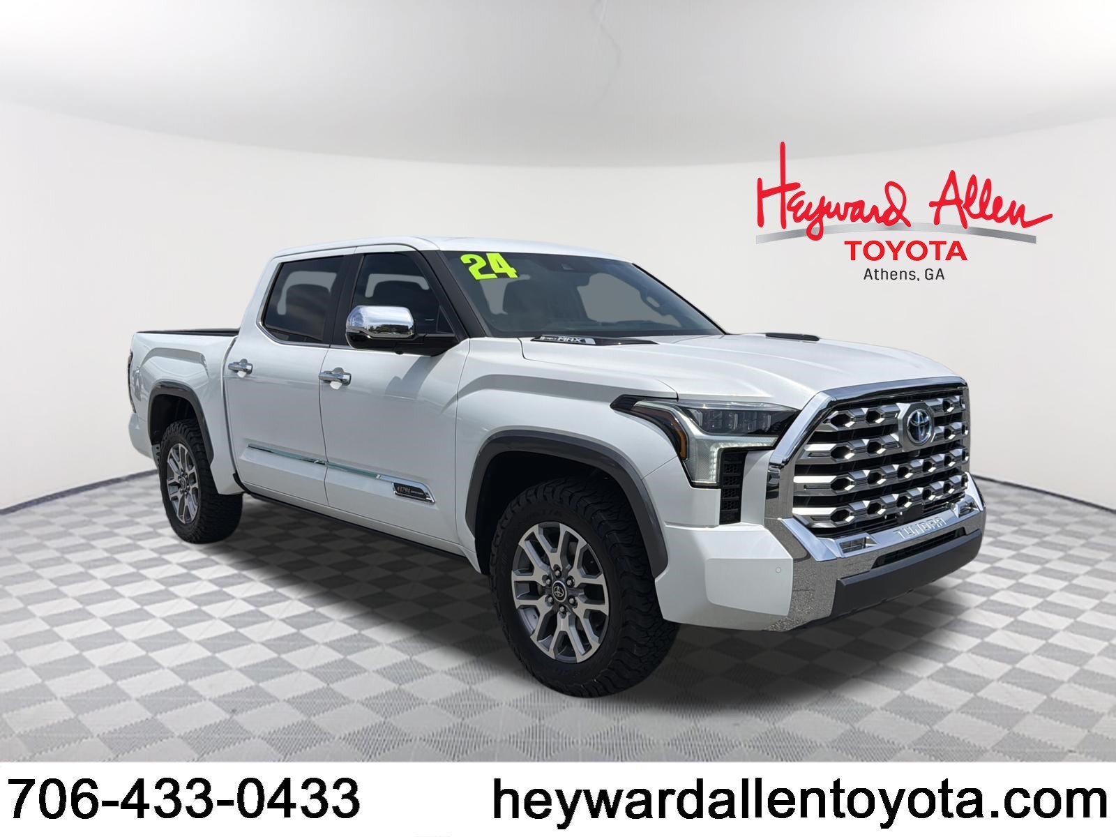 Used 2024 Wind Chill Pearl Toyota 1794 Edition image 1