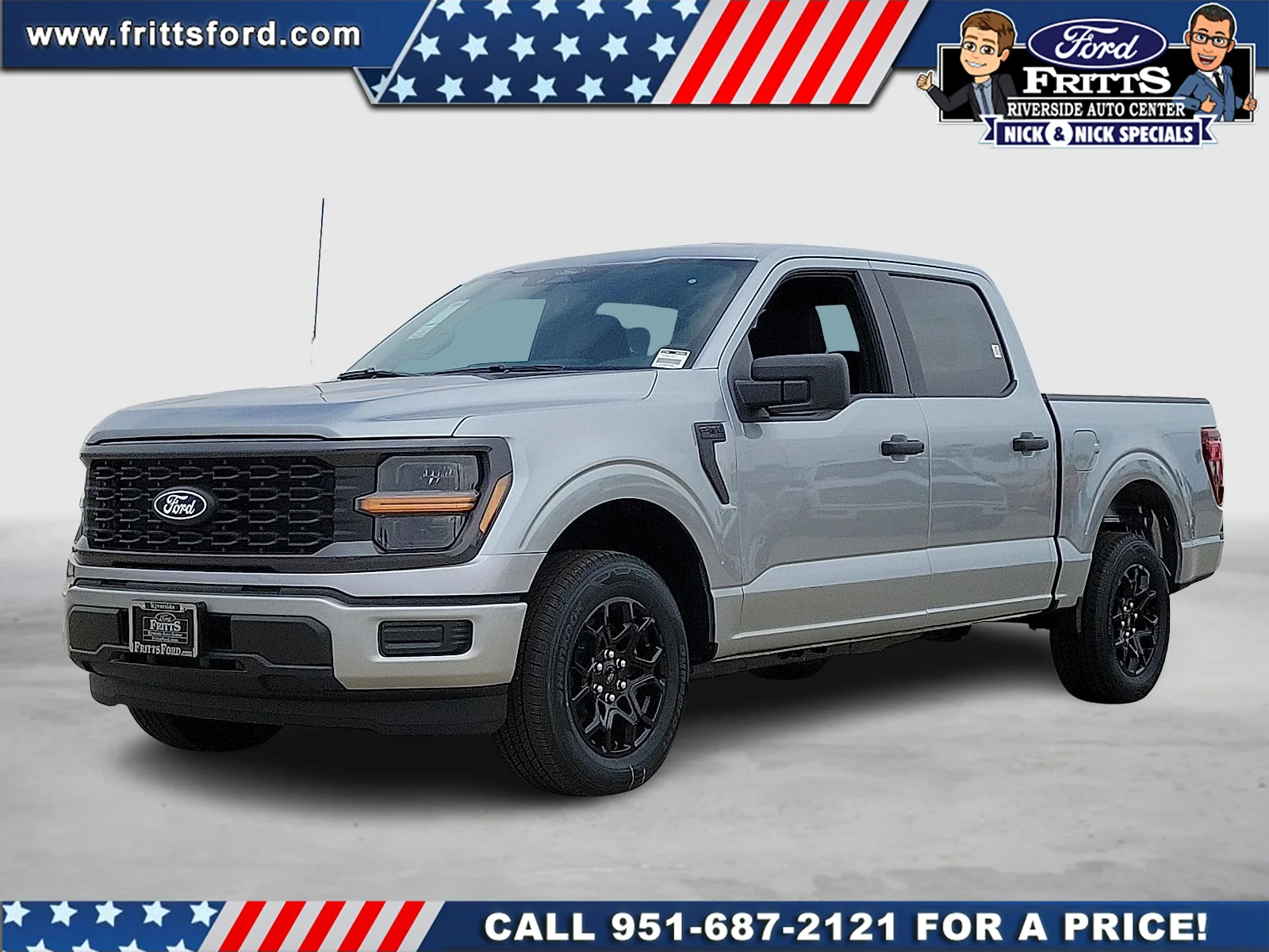 New 2026 Iconic Silver Metallic Ford STX® image 1